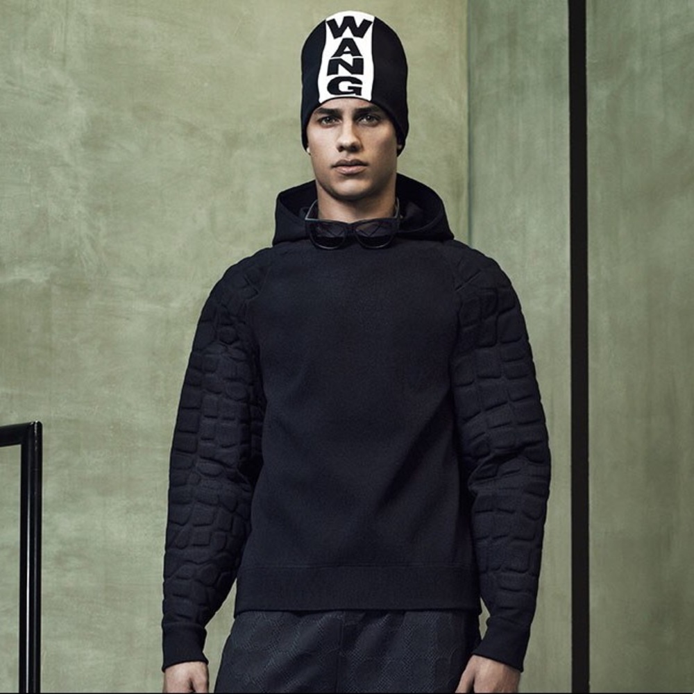 NWT Alexander Wang x H&M Crocodile Hoodie L